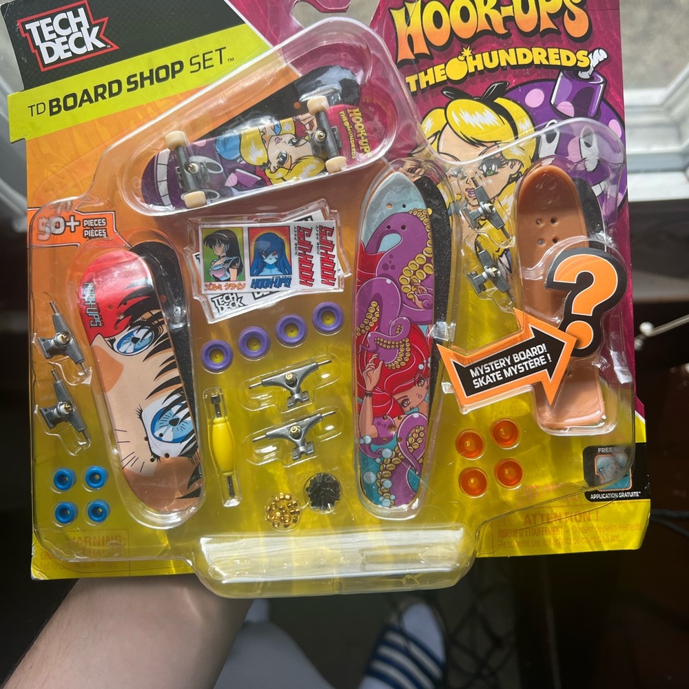 The Hundreds x Hook-Ups Tech Deck "Board Shop" Full Set